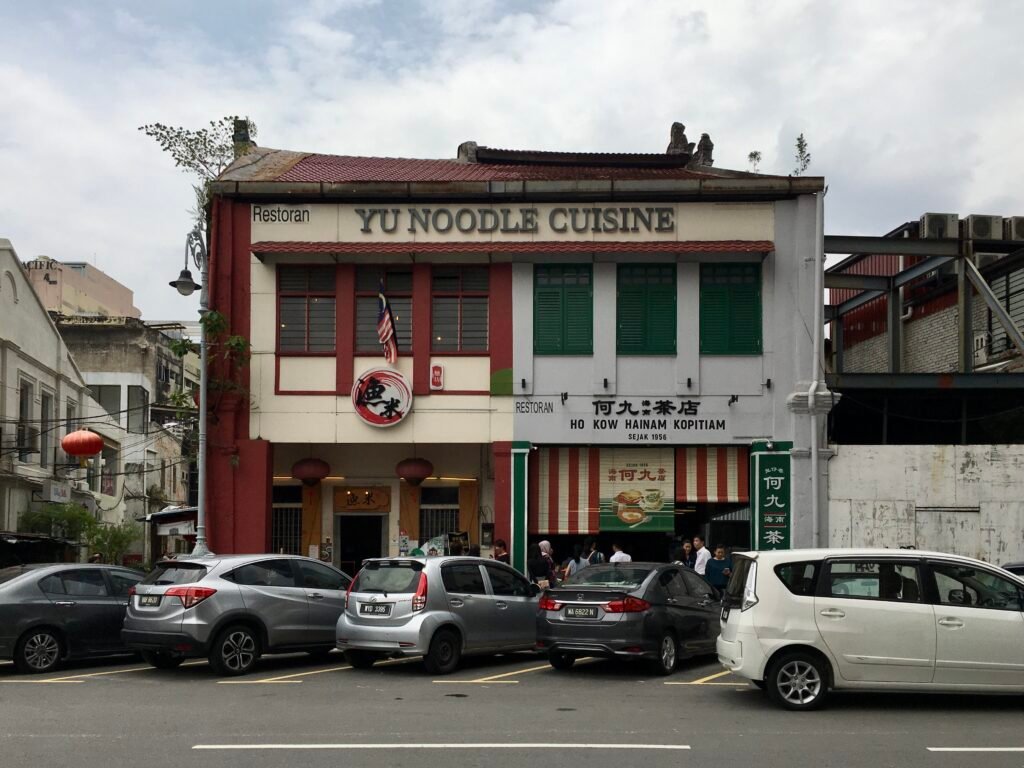 A traditional kopitiam coffee shop in Kuala Lumpur